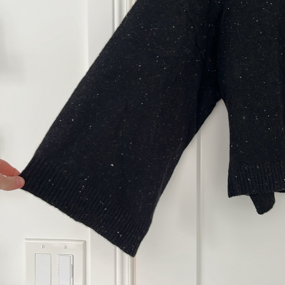 Frame Funnel Neck Swing Cashmere Sweater - Picture 3 of 7